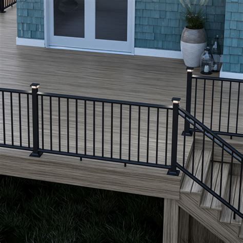 metal rod house outdoor|Metal Deck Railing at Lowes.com.